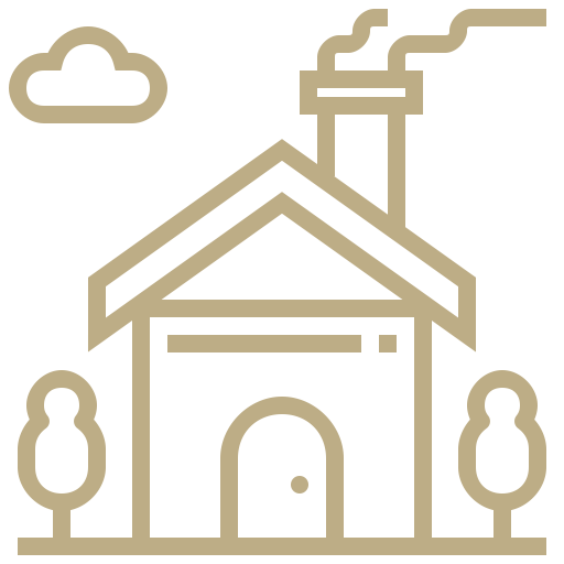 Cottage icon for vacation rentals